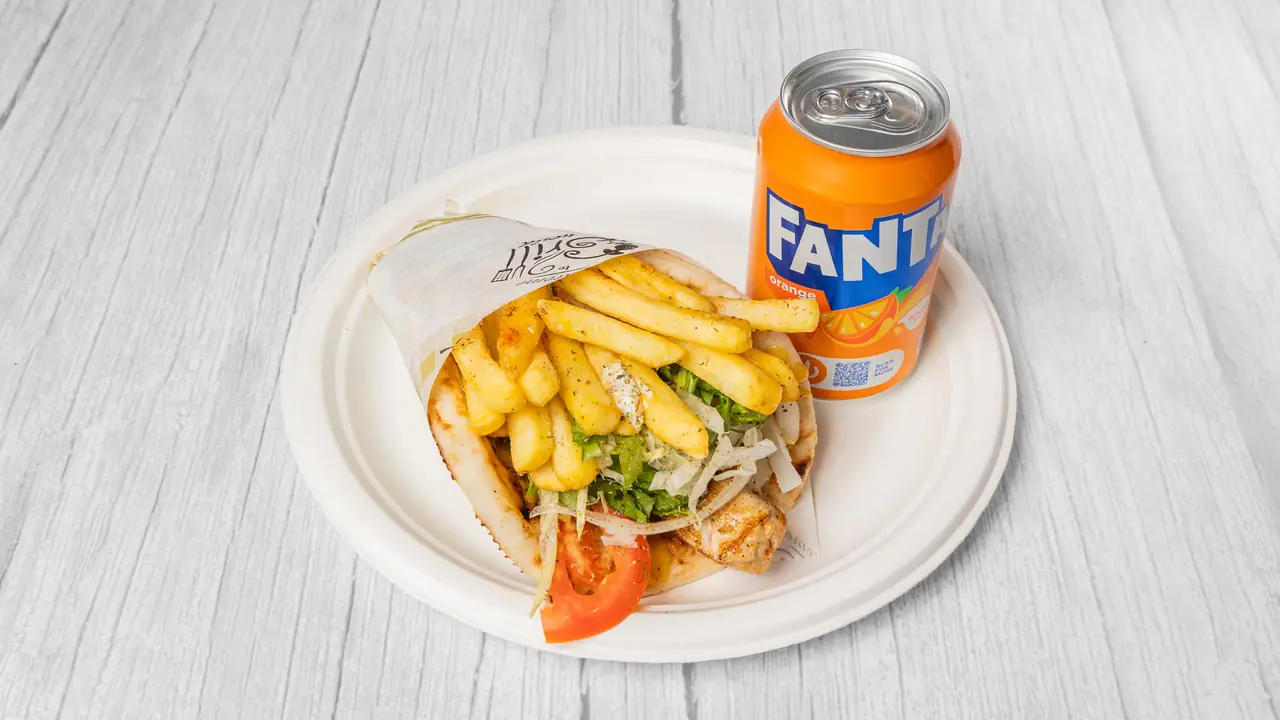Chicken Souvlaki Wrap